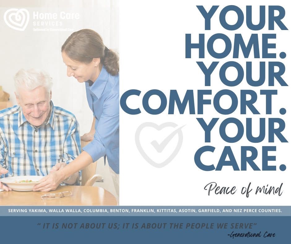 Home Care Services client campaign graphic